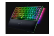 Toetsenbord - Razer BlackWidow V4 75% Hotswap - Tactile Mechanical - Phantom Green Edition - Gaming Toetsenbord - Zonder Numpad - Engels (US international) - Groen - RZ03-05003300-R3M1