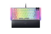 Toetsenbord - Razer BlackWidow V4 75% Hotswap - Tactile Mechanical - Phantom White Edition - Gaming Toetsenbord - Zonder Numpad - Engels (US international) - Wit - RZ03-05003500-R3M1