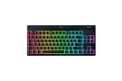 Toetsenbord - Razer BlackWidow V4 Low-Profile TKL HyperSpeed - Yellow Mechanical - Gaming Toetsenbord - Zonder Numpad - Engels (US international) - Zwart - RZ03-05450100-R3M1