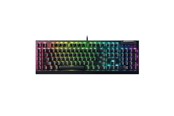Toetsenbord - Razer BlackWidow V4 X - Green Mechanical (Clicky) - Gaming toetsenbord - Frans - Zwart - RZ03-04700500-R3F1