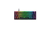 Toetsenbord - Razer Huntsman V3 Pro Mini (60%) - Analog Optical Gen-2 - Gaming Toetsenbord - Zonder Numpad - Frans - Zwart - RZ03-04990500-R3F1