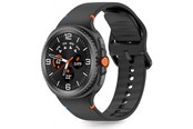 Smartwatch - Accessoires - Tech-Protect Silicone Strap for Samsung Galaxy Watch 40 / 44 / 46 mm - Black - 5906302331109