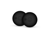Veiligheid - Housegard Luma Smart wireless series-connected smoke alarm incl. 10-year battery 2-pack, black - 601183