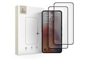 Mobiel - Beschermend glas - Tech-Protect Glass Fit+ 2-pack Tempered Glass for Nothing Phone 3A / 3A Pro - Black - 5906302362943