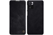 Mobiel - Covers & Cases - Nillkin  Qin Case for Xiaomi Redmi Note 11 Pro+ (China) / Redmi Note 11 Pro (China) / Mi11i HyperCharge Flip - Black - 6902048234963