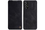 Mobiel - Covers & Cases - Nillkin Qin Leather Holster Case for Samsung Galaxy A73 Black - 6902048237667