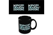 Merchandise - Pyramid - Mug K-Pop Demon Hunters (K-Pop Logo) Black Pod - Mokken - MGB2510456