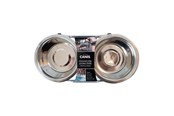 Honden - Active Canis Dubbele eetbak wikkelverpakking pak 2 x 400 ml - 97045
