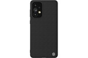 Mobiel - Covers & Cases - Nillkin Textured Case Durable Reinforced Case with Gel Frame and Nylon Back Samsung Galaxy A73 Black - 6902048237803