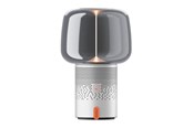 Luidspreker (draagbaar en voor feesten) - Kooduu Serena Play Portable speaker lamp powered by JBL - Frosted Silver - KO15-0121LS033-03