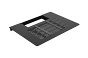 Muurbevestigingen, AV-bevestigingen & AV-meubels - Multibrackets M Pro Series mounting component - small - for printer - black - Max - recommended for - 7340234811793