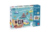 Puzzels - Jumbo Goula Puzzle XXL Pirates 48 pcs. Vloer - 1110700209