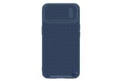 Mobiel - Covers & Cases - Nillkin  Textured S Case iPhone 14 Plus Armored Case with Camera Cover Blue - 6902048249608
