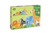 Puzzels - Jumbo Goula Puzzle XXL Jungle from Small to Large - 16 pcs. Vloer - 53426