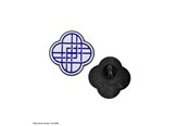 Merchandise - Cinereplicas - KPop Demon Hunters - Huntr/x Logo - Speld / Badge - CR3135