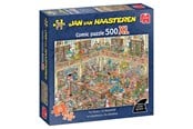 Puzzels - Jumbo Jan van Haasteren Jigsaw Puzzle - The Library - 500 XL pcs. Vloer - 1110100811
