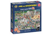 Puzzels - Jumbo Jan van Haasteren Jigsaw Puzzle - The Zoo - 500 XL pcs. Vloer - 1110100919