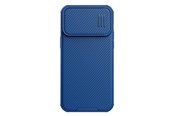 Mobiel - Covers & Cases - Nillkin CamShield S Case iPhone 14 Pro Max Armored Case Camera Cover Blue - 6902048258969