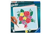 Creatief spelen - Ravensburger CreArt Paint by Number - Rose Bouquet - 25520 7