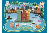 Puzzels - Ravensburger Old Town Stockholm (500) - 12002021