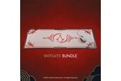Muis - Lexip - Initiate Bundle - mouse - USB-A - black gold red white - with Ubisoft mouse pad and Assassin's Creed Shadows - Muis - 6 knoppen - Goud - UBXLXBOX001