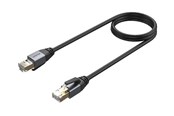 Netwerk - kabel - Unitek network cable - 3 m - black - Zwart - 3m - C18149AGY03-3M