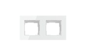 Smart Home - Avatto 2 Socket TS20 Light Switch Frame - White - TS20-Frame-W2