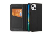 Mobiel - Covers & Cases - Dux Ducis  Skin X2 Case for iPhone 14 Plus Magnetic Flip Cover Black - 6934913034507