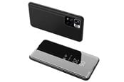 Mobiel - Covers & Cases - Hurtel Clear View Case for Realme 10 Flip Cover Black - 5907769352997