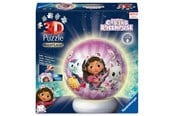 Puzzels - Ravensburger 3D Puzzle-Ball Nightlight Gabby's Dollhouse (72) 3D Puzzels - 12008059