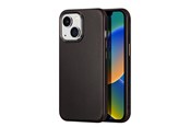 Mobiel - Covers & Cases - Dux Ducis  Naples Case for iPhone 14 Plus Leather Case (MagSafe Compatible) Dark Brown - 6934913034651
