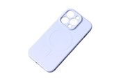 Mobiel - Covers & Cases - Hurtel MagSafe Compatible Silicone Case for iPhone 15 Plus Silicone Case - Blue - 5907769356865