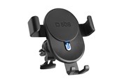 Mobiel - Adapters & Opladers - SBS Smartphone holder with inductive charger TESUPWIR10CLIPSTG 10W - black - TESUPWIR10CLIPSTG