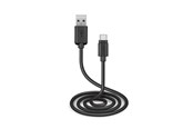USB-kabel - SBS TECABLETC3MTK USB-A - USB-C Cable 3m - Black - TECABLETC3MTK