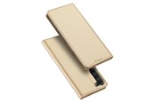 Mobiel - Covers & Cases - Dux Ducis Skin Pro Samsung Galaxy S23+ Case Flip Cover Card Wallet Stand Gold - 6934913032671
