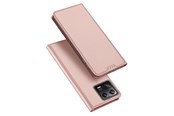 Mobiel - Covers & Cases - Dux Ducis Skin Pro Case Xiaomi 13 Flip Cover Card Wallet Stand Pink - 6934913031636