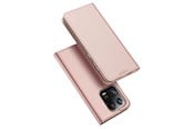 Mobiel - Covers & Cases - Dux Ducis Skin Pro Case Xiaomi 13 Pro Flip Cover Card Wallet Stand Pink - 6934913031674
