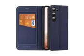 Mobiel - Covers & Cases - Dux Ducis Skin X2 Case Samsung Galaxy S23+ Flip Cover Wallet Stand Blue - 6934913031438
