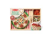 Houten speelgoed - Melissa & Doug Food Play Wooden Pizza - 6074863