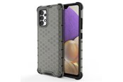 Mobiel - Covers & Cases - Hurtel Honeycomb Case Armored Cover with a Gel Frame for Samsung Galaxy A03s (166.5) Black - 5907769339912