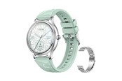 Smartwatch, Sporthorloge en Activity Tracker - Colmi L28 Smart Watch - Green Silver - L28 Silver-green
