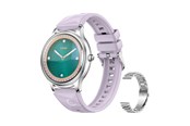 Smartwatch, Sporthorloge en Activity Tracker - Colmi L28 Smart Watch - Purple Silver - L28 Silver-purple