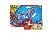 Speelgoedpop - Marvel Iron Man and his Awesome Friends Captain America Super Bike - G26915X00