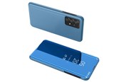 Mobiel - Covers & Cases - Hurtel Clear View Case Flip Cover for Samsung Galaxy A73 Blue - 5907769340024