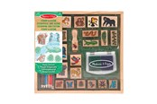 Hobby artikelen - Melissa & Doug Wooden Stamp-A-Scene Rain Forest - 6074864
