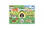 Puzzels - Melissa & Doug Wooden Peg Puzzle Pets Hout - 6075164