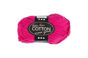 Creatief spelen - Creativ Company Cotton yarn Size 8/8 L: 80-85 M Pink - 50gr. - 461230