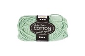 Creatief spelen - Creativ Company Cotton yarn Size 8/8 L: 80-85 M Mint Green - 50gr. - 461210