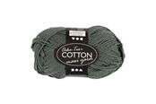Creatief spelen - Creativ Company Cotton yarn Size 8/8 L: 80-85 M Gray - 50gr. - 461190