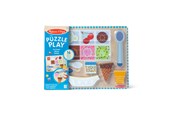 Puzzels - Melissa & Doug Wooden Magnetic Puzzle Playset Ice Cream Hout - 6075153